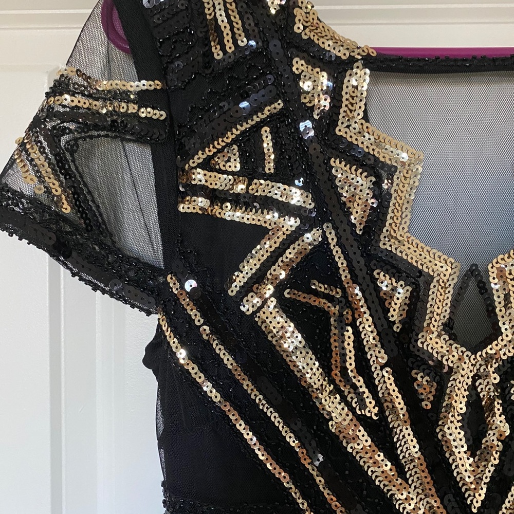 NWT Black sequin dress - Picture 3 of 4